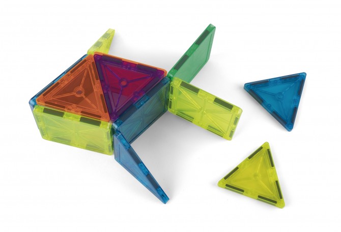 Klocki magnetyczne Magnex Apli Kids 16 el.